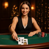 Spildansknu - Live Blackjack - Live Dealer